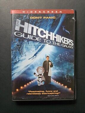 The Hitchhiker's Guide to the Galaxy DVD (2005) sci-fi comedy